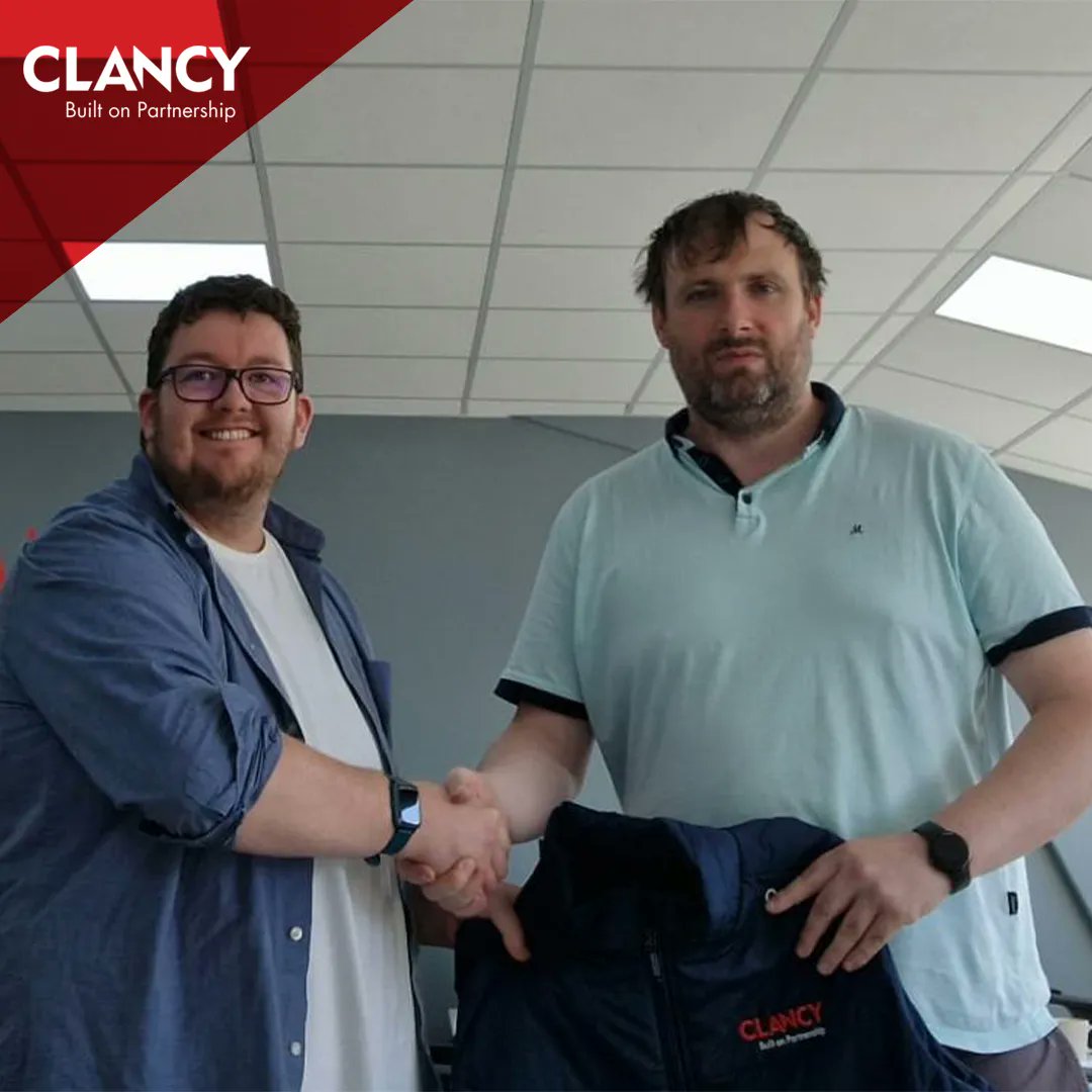 𝘾𝙇𝘼𝙉𝘾𝙔 𝙀𝙈𝙋𝙇𝙊𝙔𝙀𝙀 𝙊𝙁 𝙏𝙃𝙀 𝙈𝙊𝙉𝙏𝙃

Congratulations are in order for our Digital Project Manager, Conor Moore who has been nominated for employee of the month.

Well done Conor from the Clancy team 👏

#clancy #builtonpartnership #constructionireland