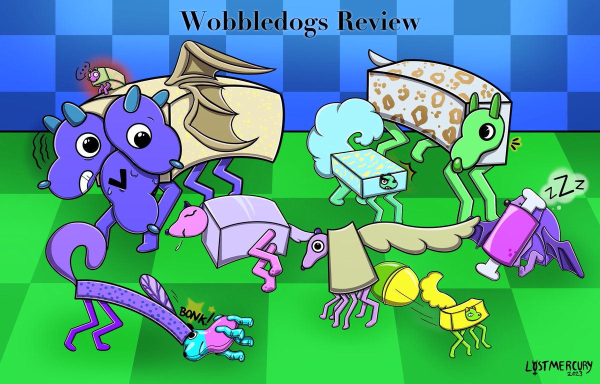 Artwork from episode 1. #wobbledogs