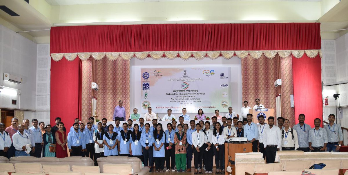 CIMFR_CSIR's tweet photo. CSIR-CIMFR, Dhanbad organized a One-day workshop on “Intellectual Property Management: Generation, Protection and Commercialization” on 31-07-23 at CSIR- CIMFR, Barwa Road Campus to celebrate on the occasion of AKAM.
@PMOIndia
@DPIITGoI
@CSIR_IND
@VigyanPrasar
@IndiaDST https://t.co/OVQLymyzCT