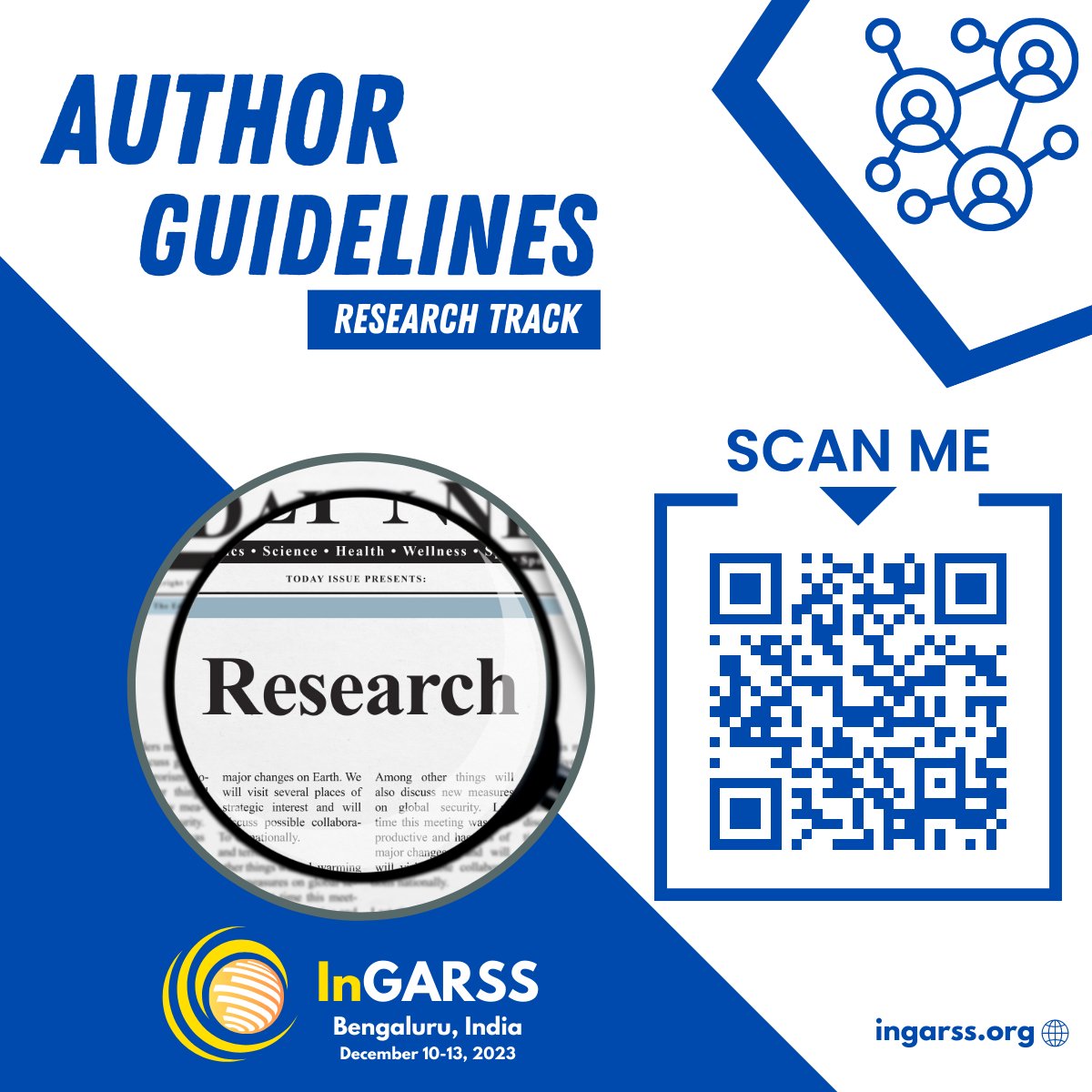 InGARSS2023's tweet photo. 🗓 15 days to go for the #InGARSS2023 #Research Track paper submission deadline! 

We are also happy to receive papers that were accepted at @igarss but had to be withdrawn owing to travel visa issues. Visit https://t.co/PAMSEtu3QD for more details!

@IIITB_official @IEEE_GRSS https://t.co/aF0KxZa28F
