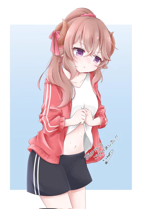 skeb納品しました!! IRIAMライバーのうちの子()の花巻ゆめりちゃんです! 珍しい感じになったけど、こんな感じで大丈夫かな?('∩ω∩`*)  リクエストありがとうございました!!  #Skeb #Commission から