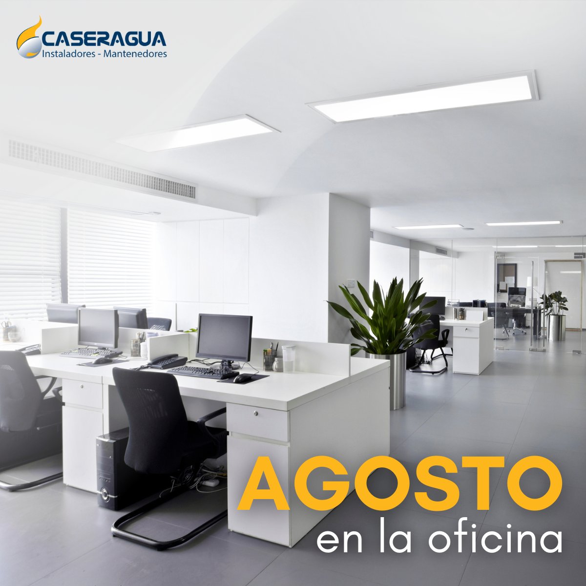 CaseraguaEs's tweet photo. ¿Eres de los que vuelves a trabajar en #agosto? Con nuestras soluciones en climatización para #oficinas y #espaciosdetrabajo, te costará mucho menos! 

Aquí todas nuestra amplia gama de #aireacondicionado:  https://t.co/bPx45rYn4o

Contáctanos sin compromiso. https://t.co/UpOEPhCsXz