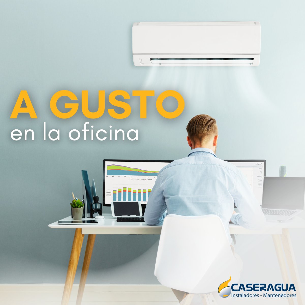 CaseraguaEs's tweet photo. ¿Eres de los que vuelves a trabajar en #agosto? Con nuestras soluciones en climatización para #oficinas y #espaciosdetrabajo, te costará mucho menos! 

Aquí todas nuestra amplia gama de #aireacondicionado:  https://t.co/bPx45rYn4o

Contáctanos sin compromiso. https://t.co/UpOEPhCsXz