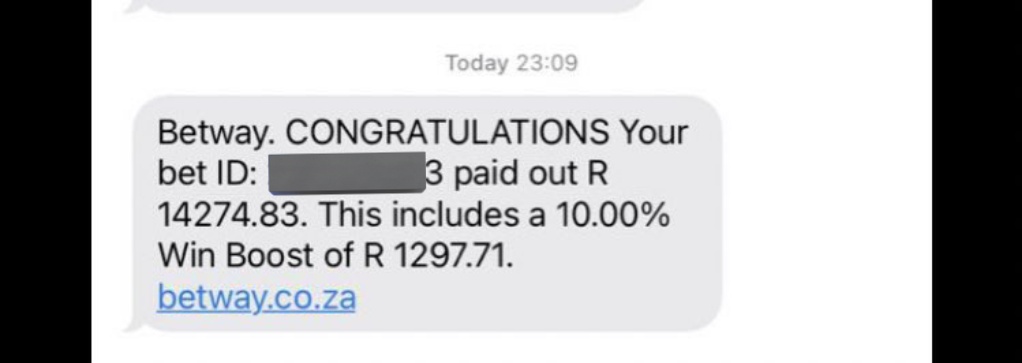 Betting_gurru's tweet photo. Boom💥💥💥

R14k 🔥🔥🔥

I WILL FOLLOW EVERYONE WHO RETWEETS 

It’s only R100 ONCEOFF to join my VIP Group where I share my slips,tips and strategies of up to 100% winning accuracy. DM me if you want to join the Group and make money https://t.co/WTRrIcTXIJ