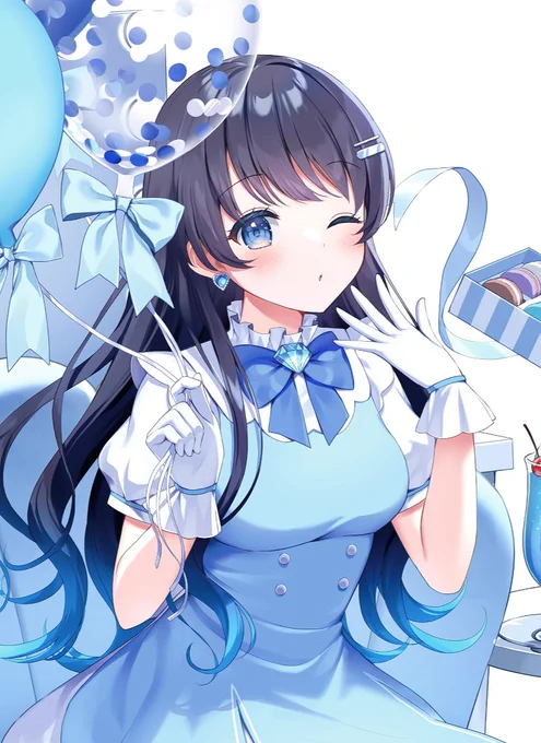 七海うららさんのお誕生日イラスト描かせていただきました #七海うらら生誕祭2023