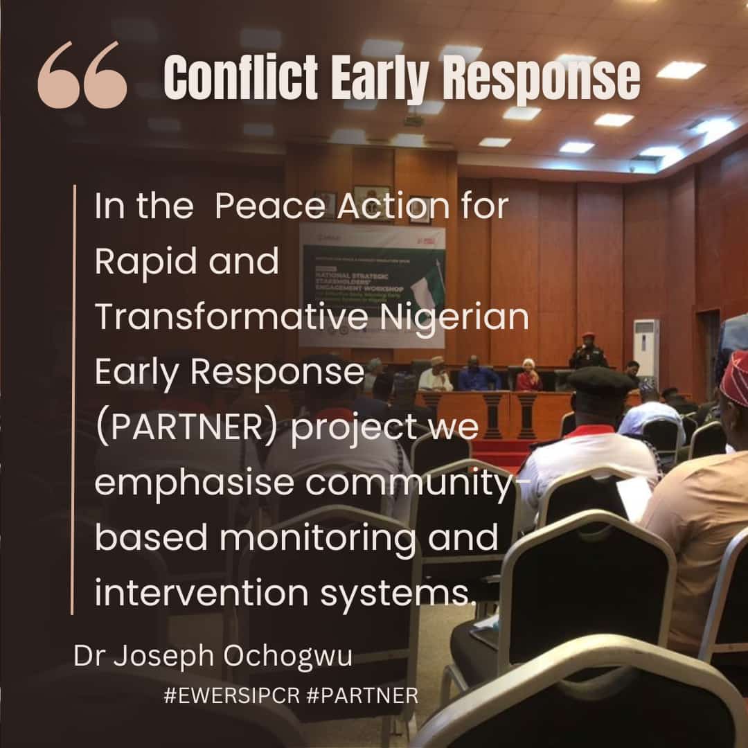 WANEPNigeria's tweet photo. National Strategic Stakeholders' Engagement Workshop for Effective Early Warning Early Response Systems in Nigeria
#PARTNER #EWERSIPCR #WANEPNigeria
#Mercycorps #PPBA #KSPC #Mambayya
#KUKAHCentre https://t.co/d8m2KIr0jv