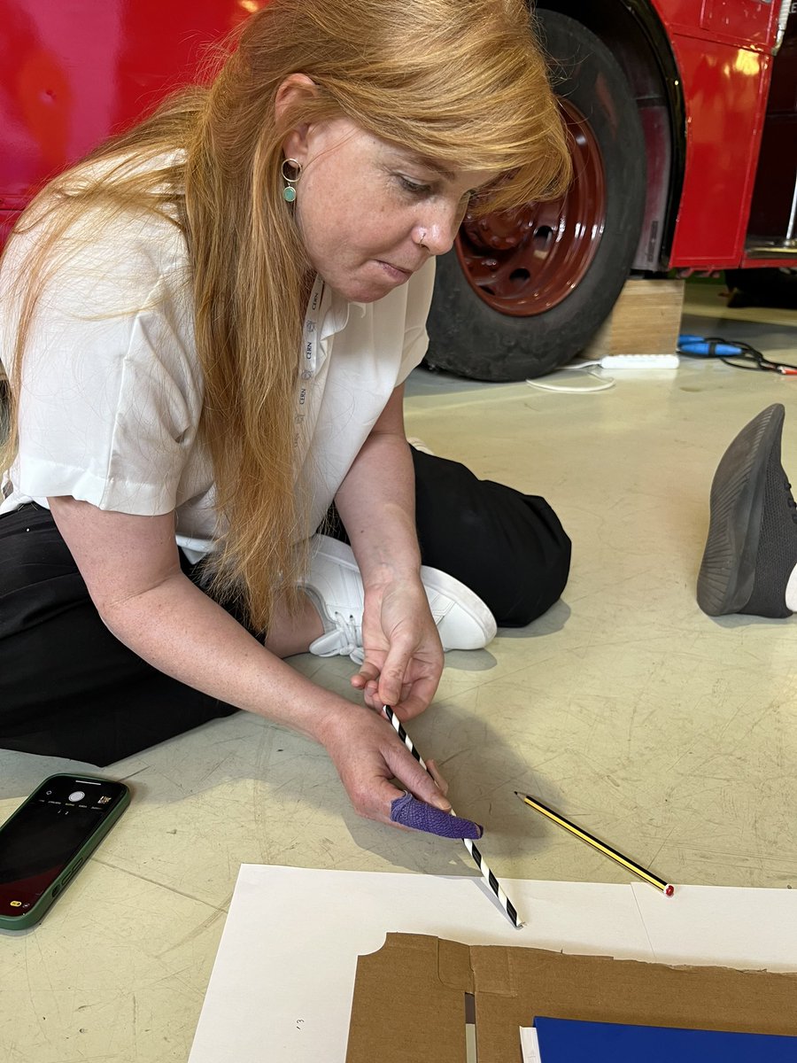 katesutton70's tweet photo. Investigating @CERN @ogdentrust @unibirmingham @HollyIrving19 Great ideas for practical activities. GCSE Physics is all coming back! #PlayingwithProtons https://t.co/5zoSA8sqlM