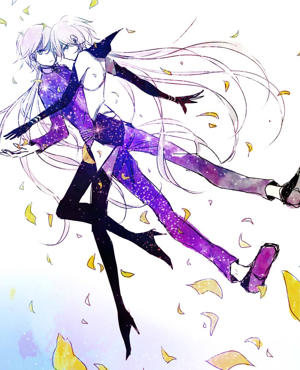 「夜天くんとヒーラーちゃん」|ぱるめそ🌈のイラスト