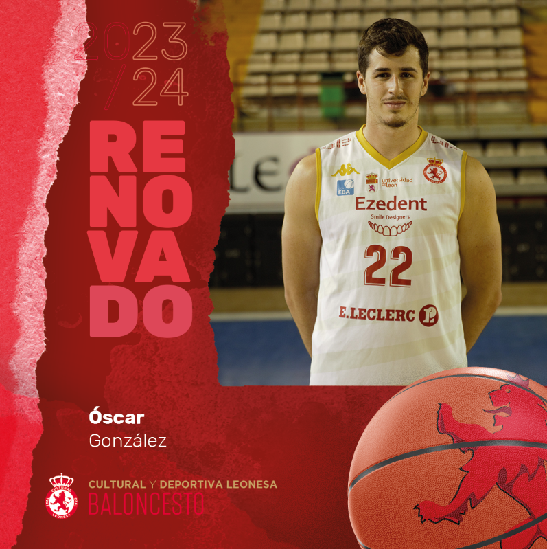 CultuBaloncesto's tweet photo. 🔴 OFICIAL | #CultuBaloncesto     

Óscar González continuará una temporada más defendiendo la camiseta de la @CultuBaloncesto

#AúpaCultu https://t.co/3yza1y2CbG