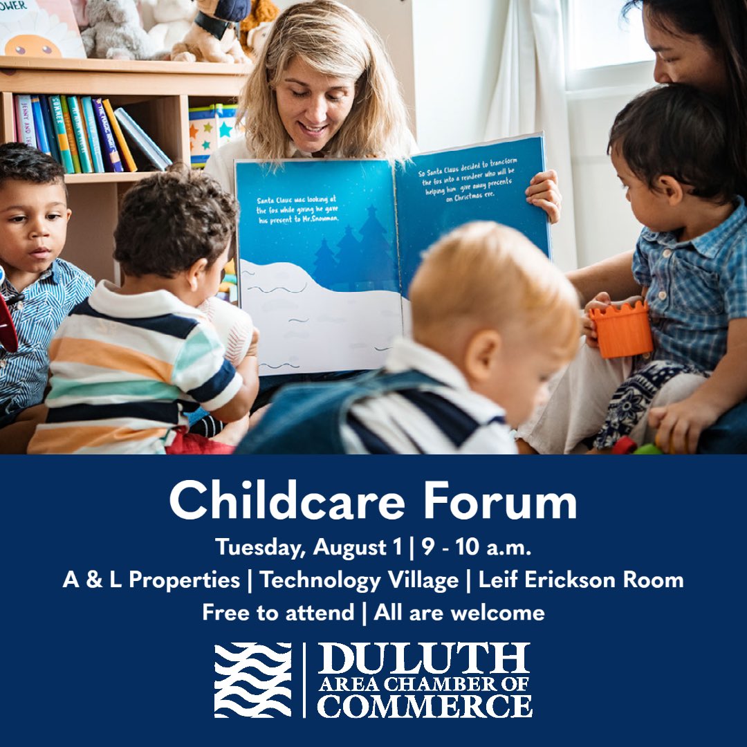 DanielFanning's tweet photo. Look forward to being back on @KDAL610 this AM around 8:15 to discuss all things @DuluthChamber &amp; @DLHChamberFndn including today’s Childcare Forum, implicit bias webinar tomorrow, Finally Fridays at @animalalliesdlh, and Let’s Do Lunch with @mndeed commissioner next Tuesday. https://t.co/f1b8qI0vQ8