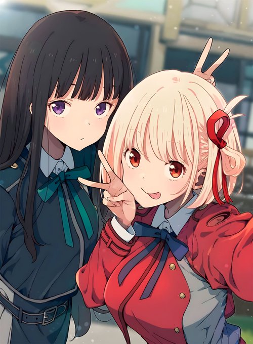 画像フォルダ見てたら今更ながらリコリコに目が留まった 