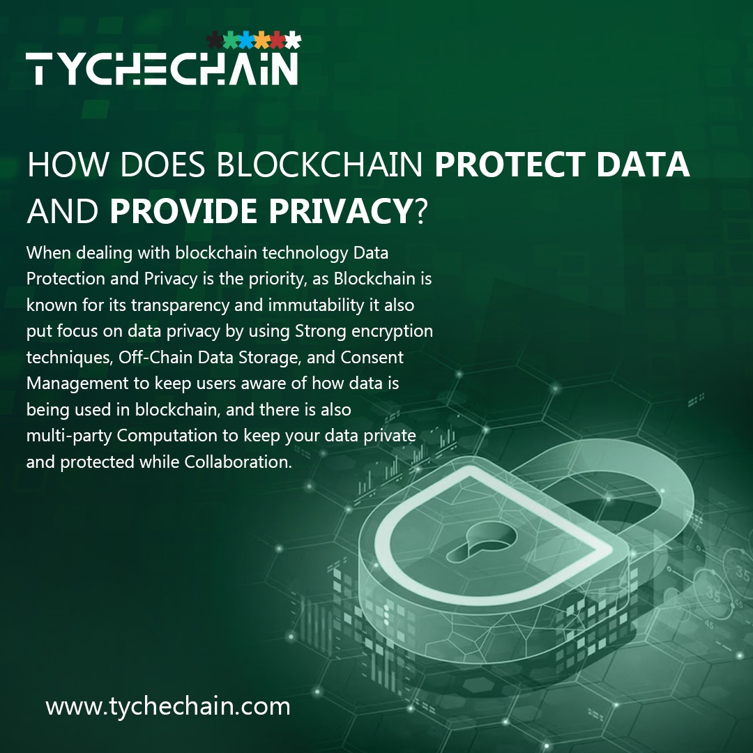 TycheChain's tweet image. Blockchain protects your data like never before. So you can now use Blockchain technology without worrying about your data being misused because Blockchain and its features got you. 

#BlockchainSecurity #DataPrivacyFirst #UnlockingProtection #SecureAndTransparentNetwork