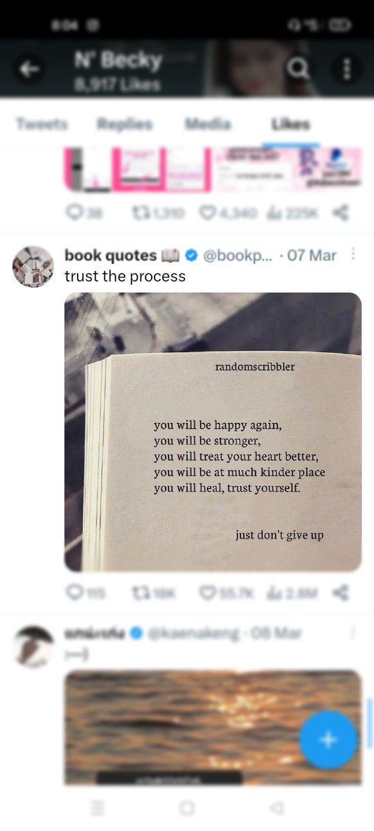 JULS266's tweet photo. #beckyangels now it's make sense why all her likes in Twitter is all about acceptance and self love ... https://t.co/cWNDiBg2Bl