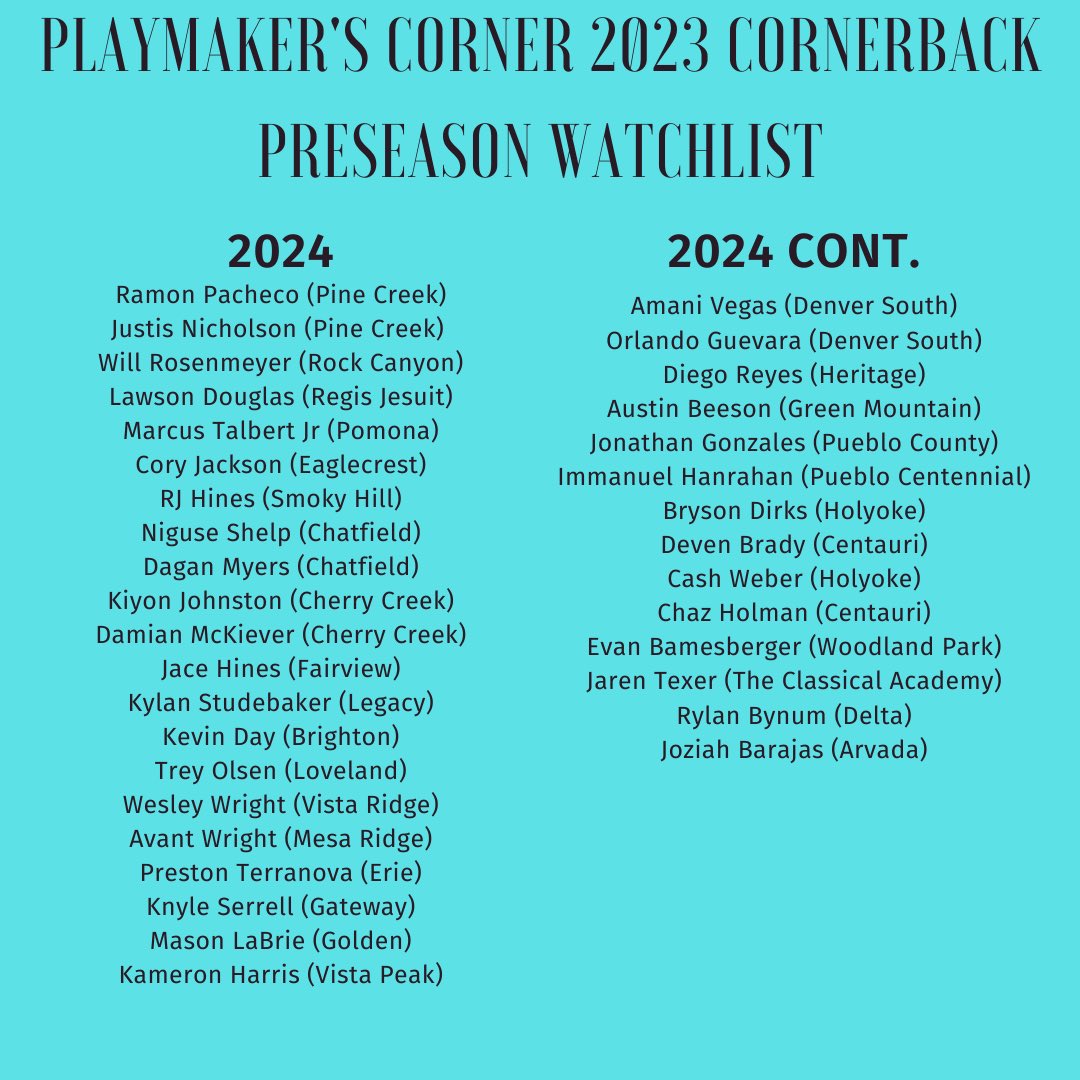 Playmaker’s Corner tweet media