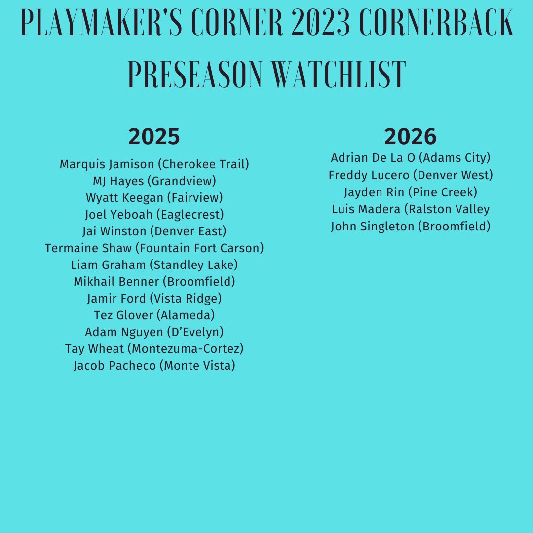 Playmaker’s Corner tweet media
