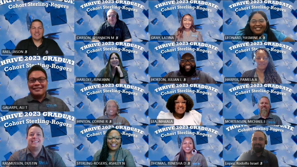 Tenesha Thomas-Kinion (@simply_me_1981) on Twitter photo We came, we saw, we conquered! 💪🏾 The journey was worth it and the experience will forever be etched in our memories.
✨Congratulations to my Cohort team and all Thrive Participants! ✨
<a href="/Thrive_CAS/">Thrive Development Program</a> <a href="/albany_team/">Team Albany - DAC T3</a>
#WeDidIt #SigningOffClassof2023 We came, we saw, we conquered! 💪🏾 The journey was worth it and the experience will forever be etched in our memories.
✨Congratulations to my Cohort team and all Thrive Participants! ✨
<a href="/Thrive_CAS/">Thrive Development Program</a> <a href="/albany_team/">Team Albany - DAC T3</a>
#WeDidIt #SigningOffClassof2023