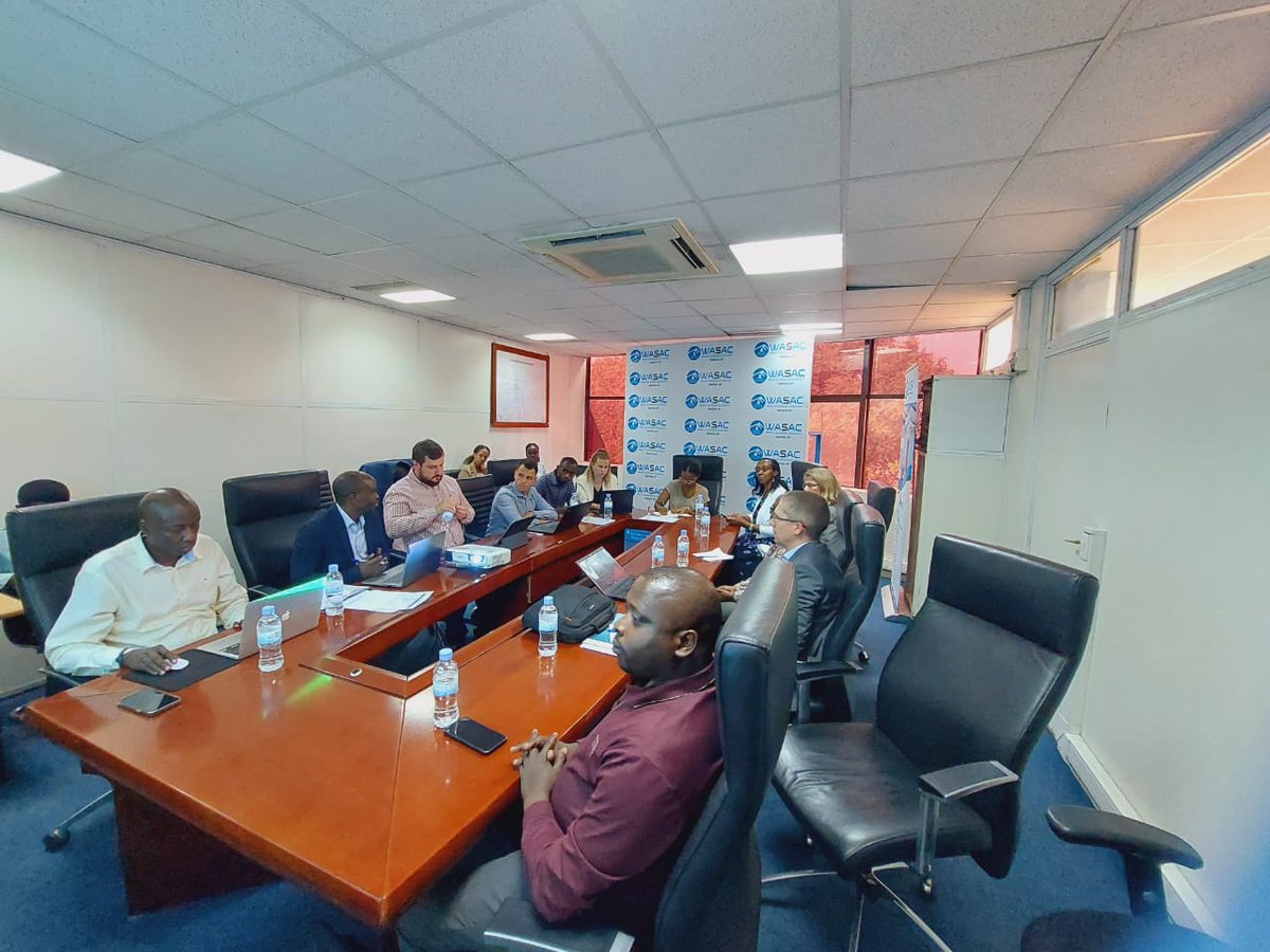 EAC_LVBC's tweet photo. Yesterday afternoon, the @KfW_FZ_int  Delegation, accompanied by LVBC Team led by the DES @cruhamya was received by the Ag. CEO for WASAC @GiseleUmuhumuza . They discussed the status of implementation of the of the Kigali Faecal Sludge Treatment Plant (KFSTP) Project. https://t.co/UDRueayJcj