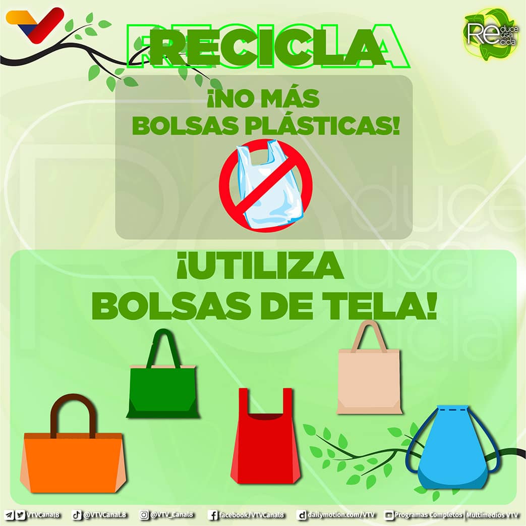 VTVcanal8's tweet photo. #CuidaElAmbiente🌎| Las bolsas plásticas son de poco uso, y como desecho tardan miles de años en descomponerse❌

#SúperBigoteEnAcción https://t.co/vrrUWYiN1T