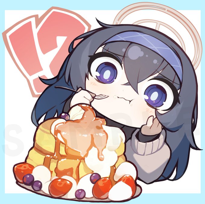 #ブルアカ  #古関ウイうまうま 
