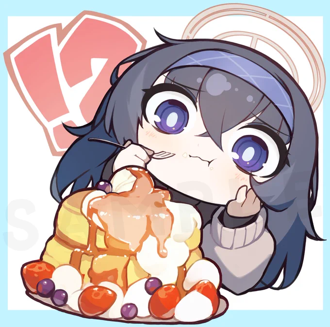 #ブルアカ  #古関ウイうまうま 