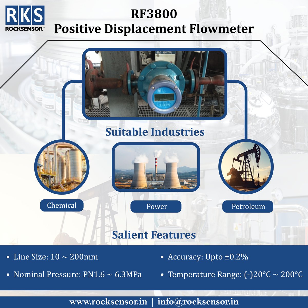 rocksensor_ind's tweet photo. Unlike other flow measurement technologies, positive displacement flowmeters operate by dividing the fluid into discrete volumes and counting these volumes to determine the total flow.

#PositiveDisplacementFlowmeter #PrecisionFlowMeasurement #AccurateFlowMeter #FluidMeasurement https://t.co/ckmnyJYzBk