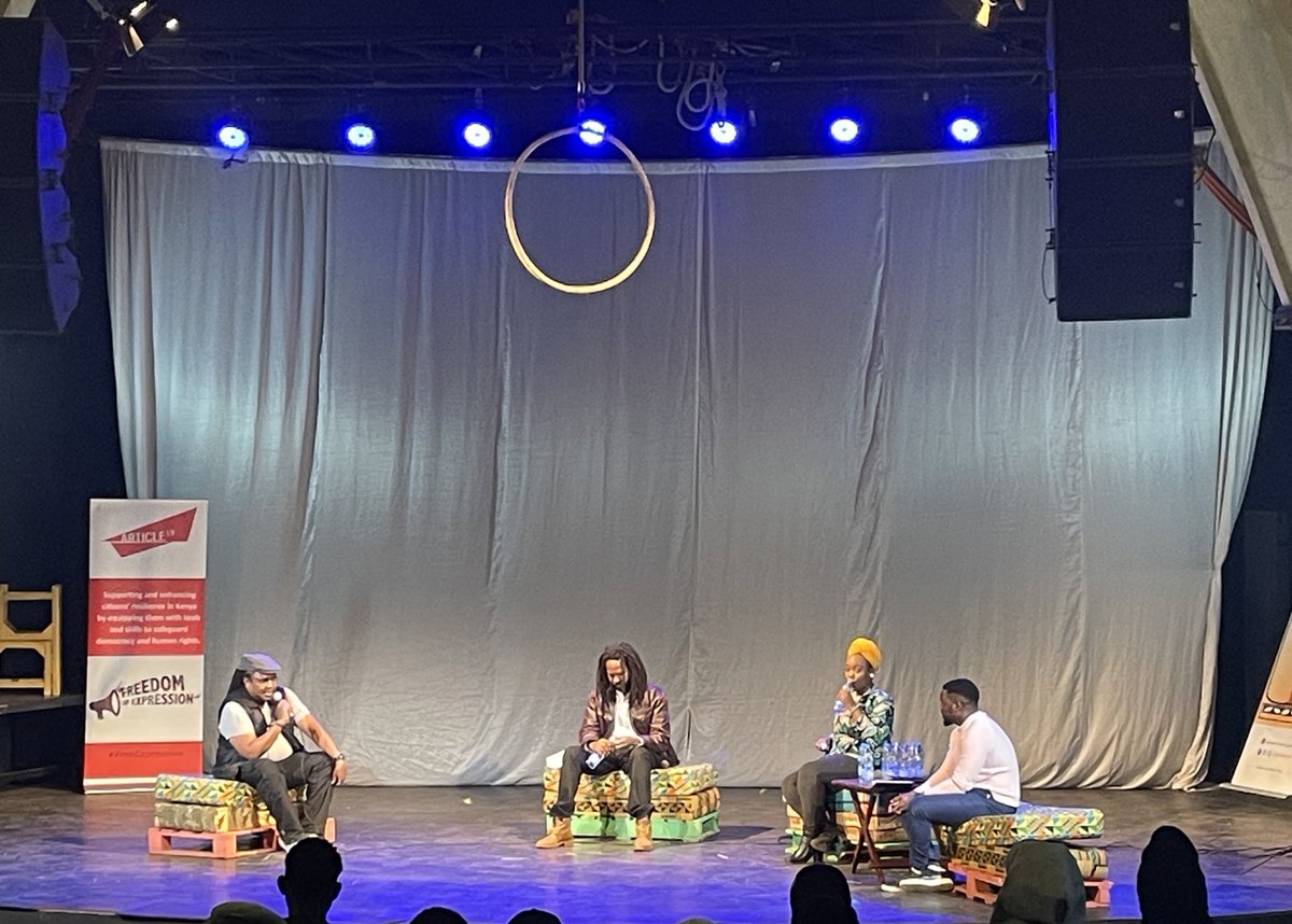 article19eafric's tweet photo. In partnership with @SarakasiTrust we are hosting a day of expression with artists from Nairobi county. The aim of the engagement is to support them to freely express themselves, diversify debate and dialogue through the power of art to bring about social change
#FreeExpression https://t.co/C3pWayaixS