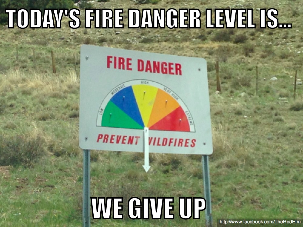KCENWeather's tweet photo. Given how hot it has been and hot it is going to be, it is no surprise that our wildfire danger is continuing to increase all across Central Texas. Make sure you are staying safe because the last thing we need on top of this heat is fire. https://t.co/1lwIFxf7uY https://t.co/YNX1XnIbJf