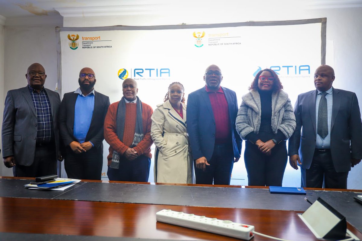MangcuLisa's tweet photo. Today, 01 August 2023 we visited the Road Traffic Infringement Agency (RTIA) to get an update on the progress of the implementation of the Constitutional Court verdict. We were received by the Board of Directors led by the Chairperson Ms. Bongekile Zulu and Executive Management. https://t.co/ROftvgRwU1