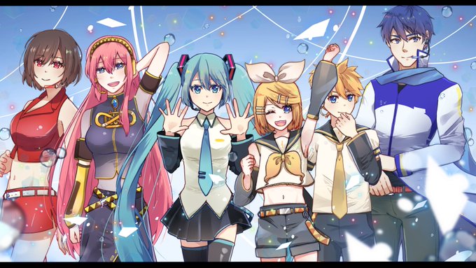 「メイコ(VOCALOID) ツインテール」の画像/イラスト/ファンアート(新着)｜4ページ目