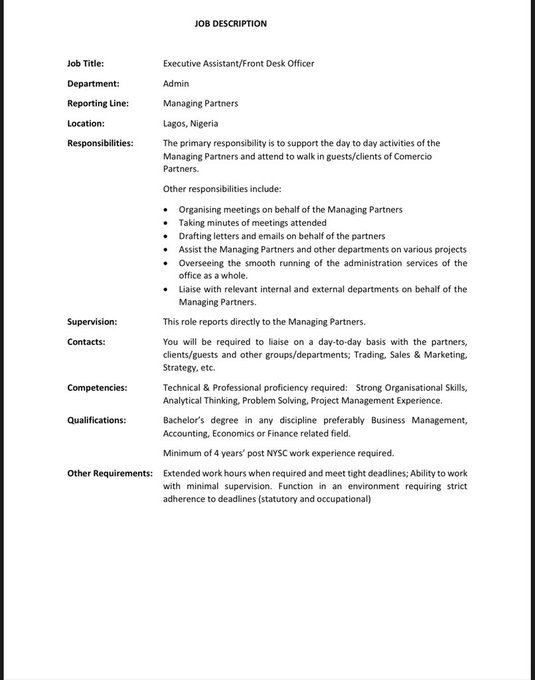 Jobs with Aramide tweet media
