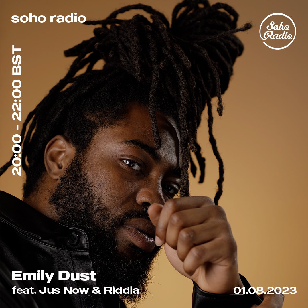 Two absolute faves on tonight’s <a href="/sohoradio/">Soho Radio</a> show! 
1 <a href="/JusNowMusic/">Jus Now</a> are back with new music so felt only right they should jump in the mix and give us a lil update!
2 <a href="/itsriddla/">#CelebrateLife OUT NOW</a> tunes are rarely out of my sets and his mix is 🔥

Plus new <a href="/badsista011/">BADSISTA</a> &amp; <a href="/BRANKOOFFICIAL/">Branko</a> &amp; <a href="/bryte_music/">Bryte</a>