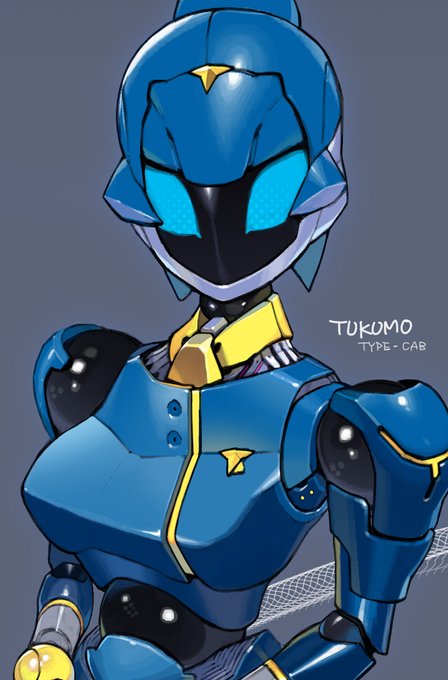 「青い眼 人型ロボット」のTwitter画像/イラスト(新着)
