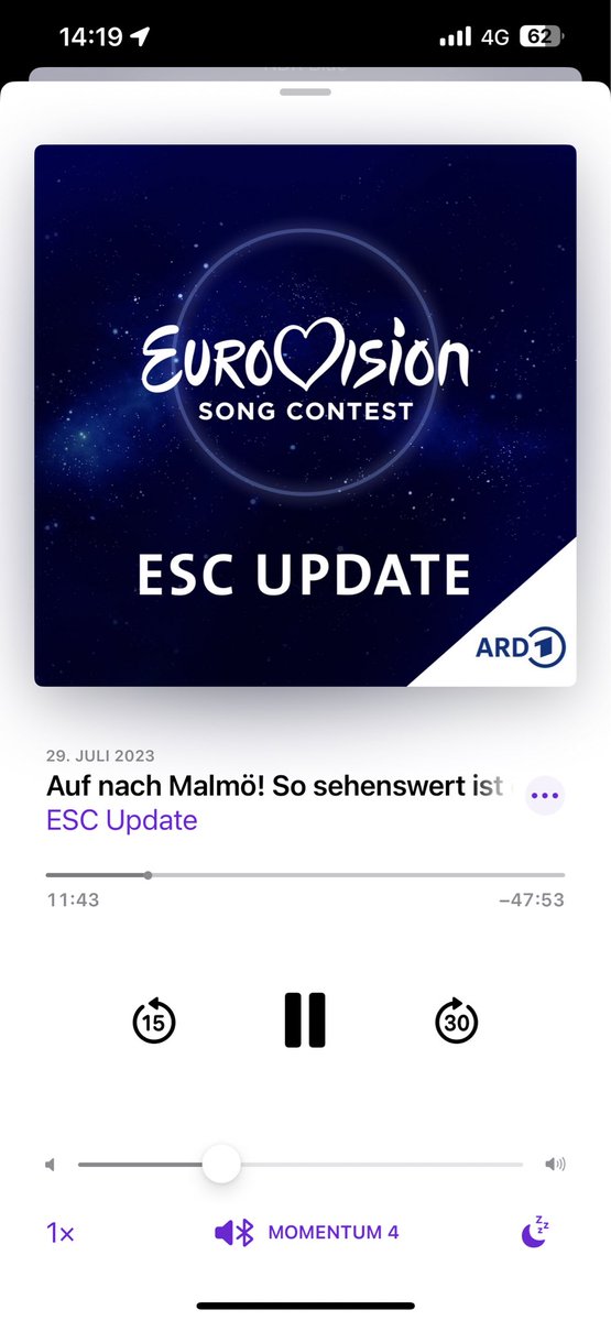Quatschel's tweet photo. Dank der neuesten Folge #ESCUpdate hab ich jetzt wieder nen Ohrwurm von „You“ von Robin Stjernberg. War damals meine Nr. 1 und hab’s total vergessen. 🥰 
@Mr_Zungenschlag @stober_stoebert https://t.co/O3yeZbk7F1