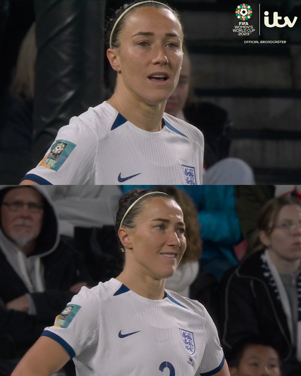 Lucy Bronze is all of us reacting to that penalty decision and yellow card

#FIFAWWC