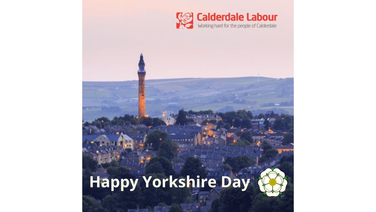 'Ey up Calderdale. Happy Yorkshire Day. 🤍 #YorkshireDay #Yorkshire #Calderdale #WestYorkshire