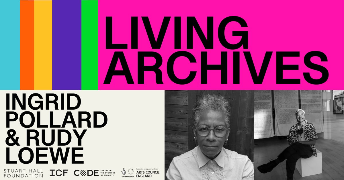 ICF International Curators Forum (@icf__) on Twitter photo Living Archives: Intergenerational Conversations Between Artists Ep 1. Ingrid Pollard & <a href="/RudyLoewe/">Rudy Loewe</a>
The first episode of our new podcast explores the relationship between activism, art-making and storytelling
bit.ly/LivArch
<a href="/StuartHallFdn/">The Stuart Hall Foundation</a> <a href="/EthnicityUK/">CoDE @ethnicityuk.bsky.social</a> <a href="/ace_national/">Arts Council England</a> Living Archives: Intergenerational Conversations Between Artists Ep 1. Ingrid Pollard & <a href="/RudyLoewe/">Rudy Loewe</a>
The first episode of our new podcast explores the relationship between activism, art-making and storytelling
bit.ly/LivArch
<a href="/StuartHallFdn/">The Stuart Hall Foundation</a> <a href="/EthnicityUK/">CoDE @ethnicityuk.bsky.social</a> <a href="/ace_national/">Arts Council England</a>