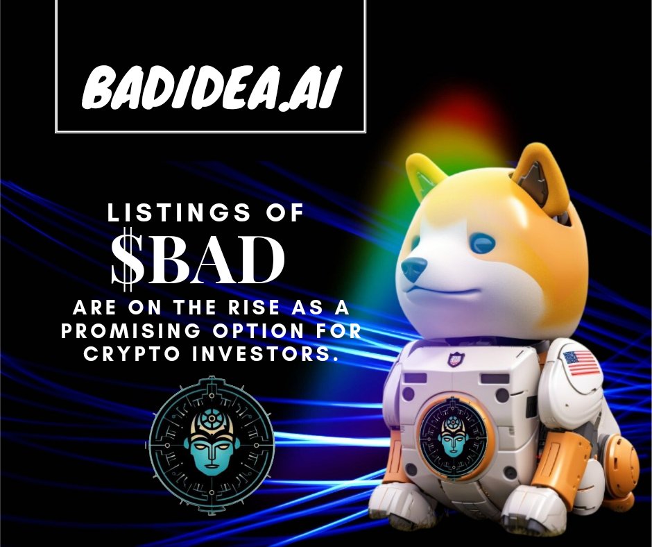 goli124000_CMT's tweet photo. @yourcryptodj Exciting news! BADIDEAAI project launches with the aim to challenge and improve AI technology. #BADIDEAAI #AIResearch #Innovation

🤑🤑🤑
@badideaai
💥💥💥
 $BAD #Shibarium #ShibariumBeta #ArtificialIntelligenc https://t.co/V9WDKT2jDj