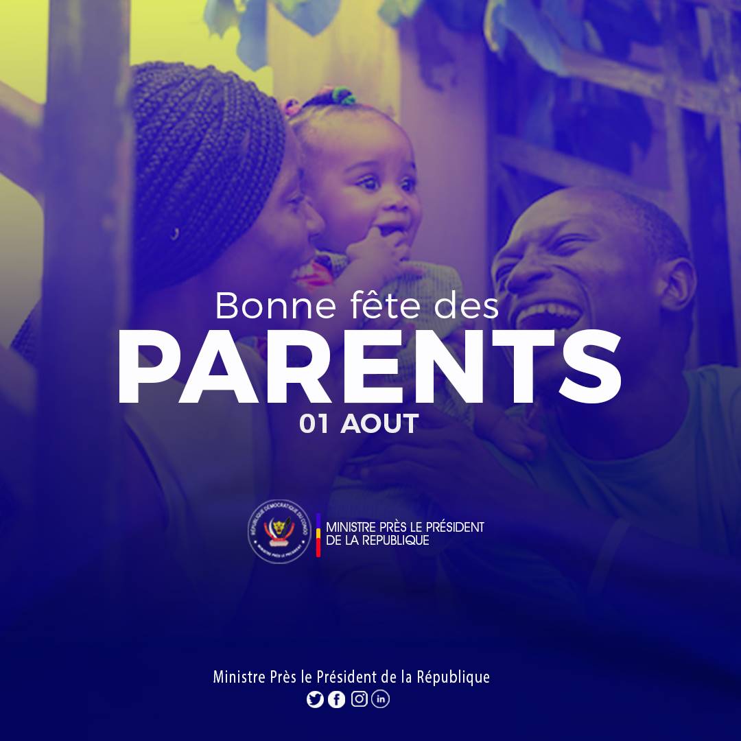 MinPP_Rdc's tweet photo. Mes vœux de bonheur et de longévité à tous nos chers parents partout en République démocratique du Congo.
#Excellence Nana Manwanina Kiumba, Ministre près le président de la république.

#RDC #kinshasa #fêtedesparents 
#nanamanwaninakiumba 
#MinPP_RDC https://t.co/Cfd4d8mS5b