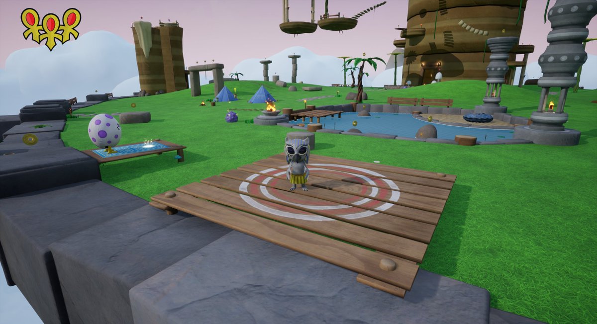 All 17 crystals in the 'Jungle' level are fully implemented and can be collected through quests, puzzles or platforming.
#gamedev #indiegames #solodev #3dplatformer #collectathon #ue4 #madewithunreal #wip