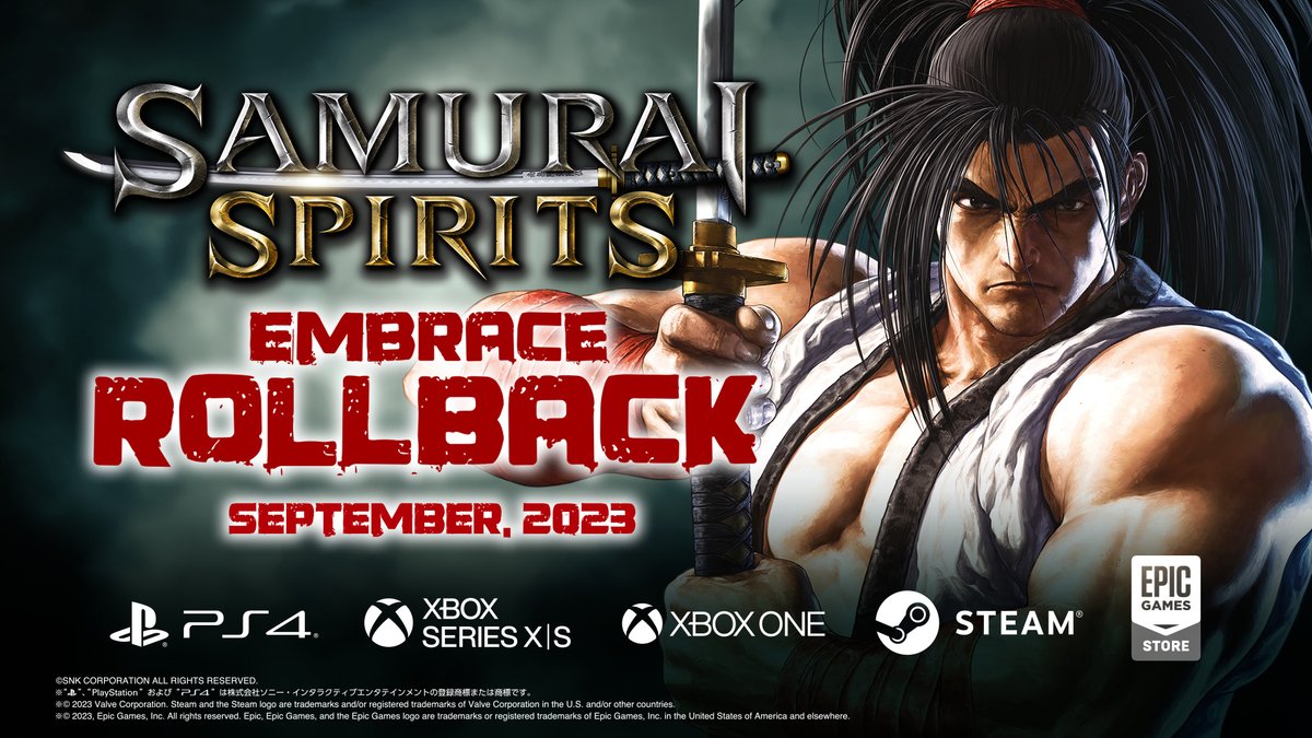 SAMURAI SPIRITS】 ロールバックアップデートを2023年9月に実施