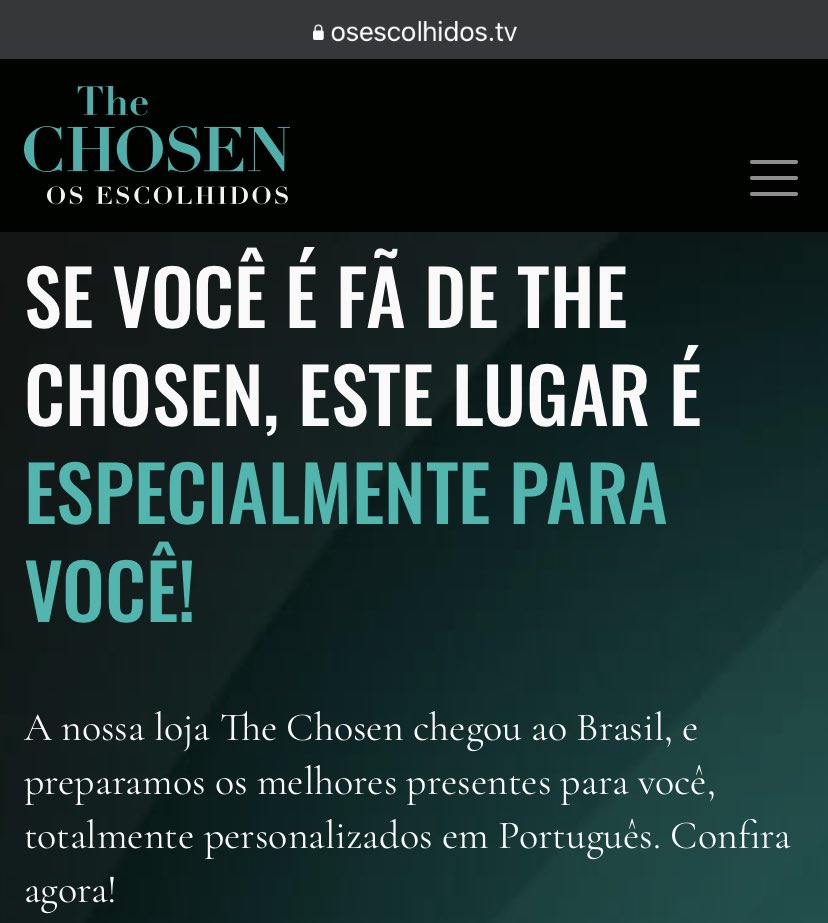 The Chosen Brasil on X: Encontramos uma nova definição: chato, mas  essencial.  / X