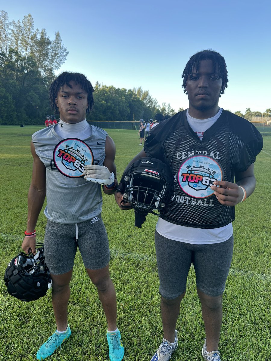 TheoDorseyTV's tweet photo. 🏈 My first stop on the @ESPNTop63 invite tour —>

@PBCentral_FBall 

Congrats to Brandon Littles and Mikey Gayle on being one of the #top63 seniors ahead of the fall. 

We’ll find out where they fall on the list August 12th!

@BrandonLittles9 | @themikeyg27 https://t.co/F4T2bXjPDA