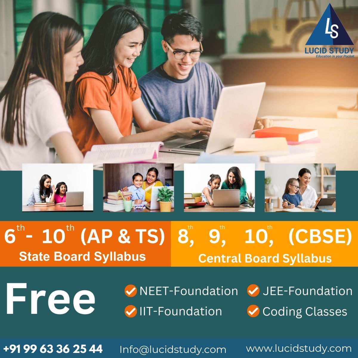 StudyLucid's tweet photo. op online education with highly experience lecturers explain with video, we provide online services in both state Andhra Pradesh and Telangana.
Website: https://t.co/ETHJGsJEgu

#education #edu2023 #bestonlineedu #onlineclasses #ap #ts #cbse #iit #jee #codingclasses https://t.co/fuOJzZKwfF