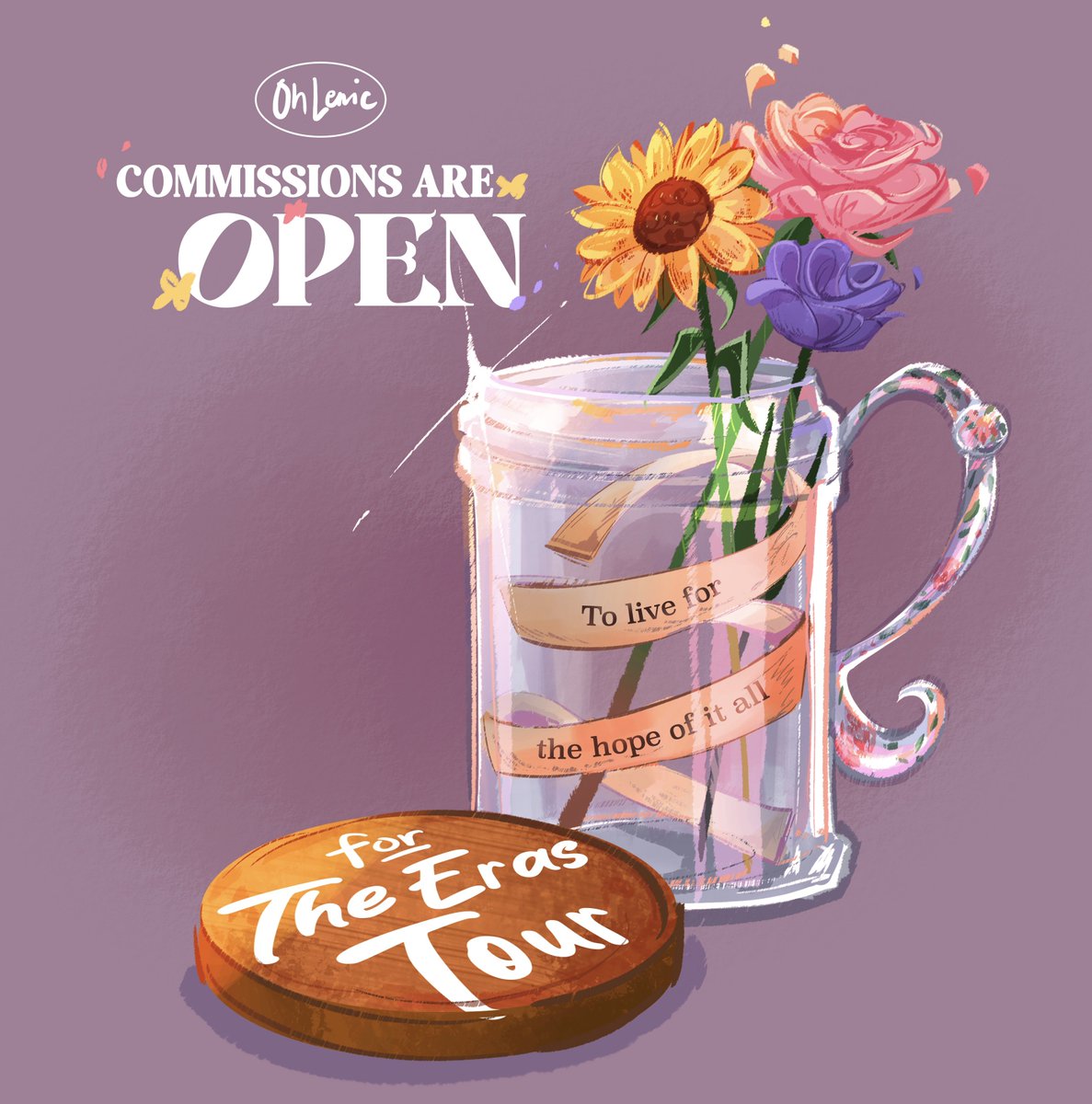 ohlenic's tweet photo. Salt air and my commissions are open again 🍃

Opening this batch of commissions for a very special reason! A little story time below this comms sheet 

🌻🌷 #commissionsopen #commissionsph #ohlenify https://t.co/1FOmpEJxpd