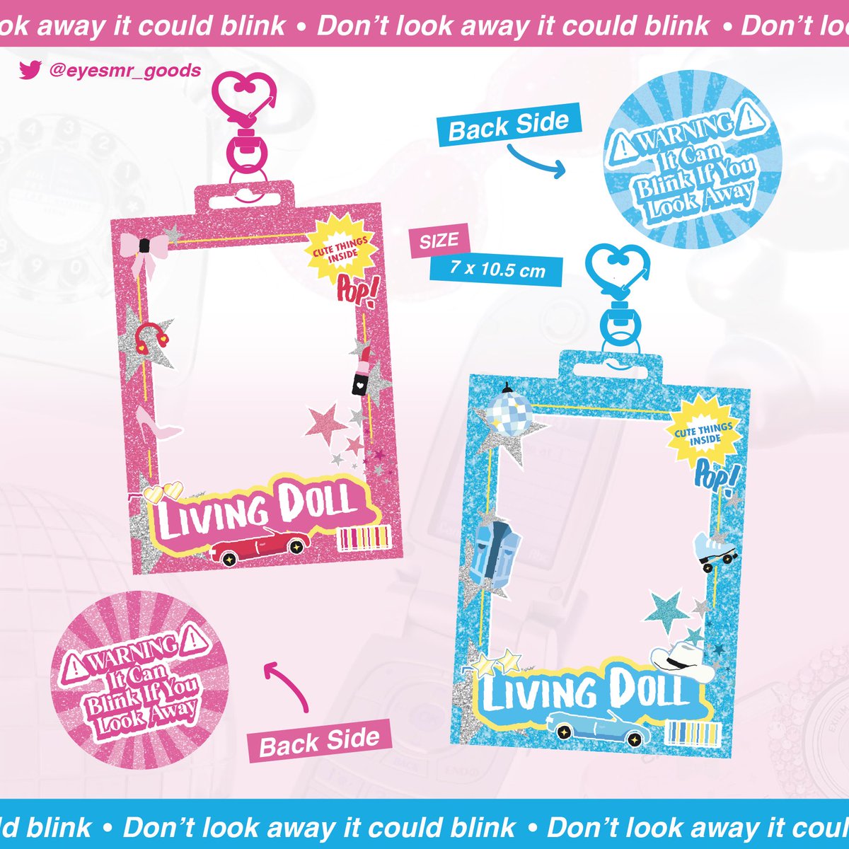 RT and Like will be very appreciated🤩

🧸OPEN Pre-Order🧸

— “Living Doll” Photocard Holder
— Revised Design Ver.

💸 55k (DP 30k)
📆 end 6 Agt 2023
📍 Kota Tangerang
💗 forms.gle/LYQvHascju2qJE…