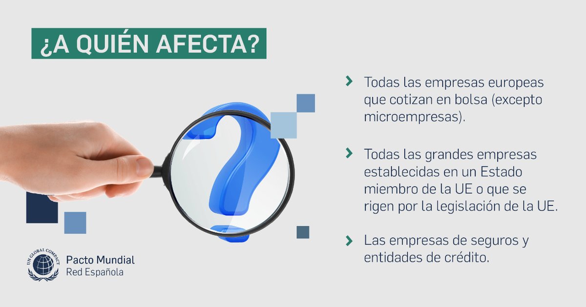 PactoMundial's tweet photo. ¿Cuáles son las claves que nos trae la Nueva Directiva de Informes de Sostenibilidad Corporativa (#CSRD)? Te mostramos todos los aspectos que debes conocer para prepararte ante futuro más sostenible 🌍👇 https://t.co/rsQv6gLr2N