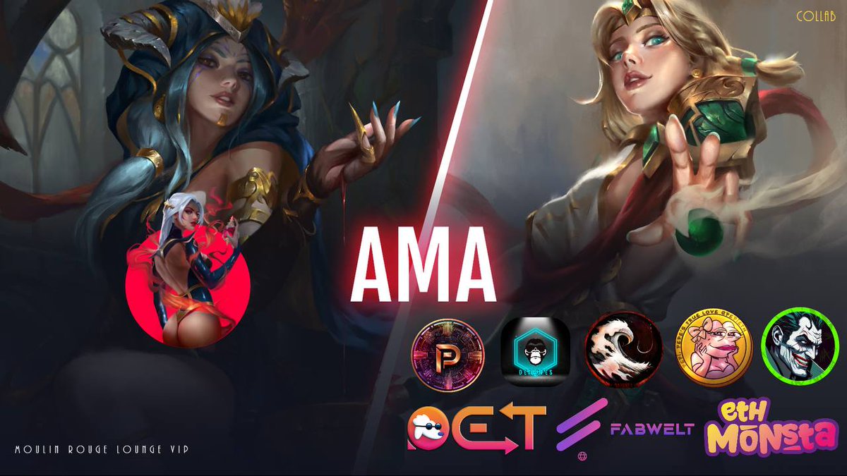Remember to join us for our group AMA today with <a href="/based_elnen/">Based Elnen</a> Moulin Rouge!

Time: 5 PM UTC
Place: t.me/+9Ei6egoF0LM2M…

#ETHMonsta $METH #memecoin