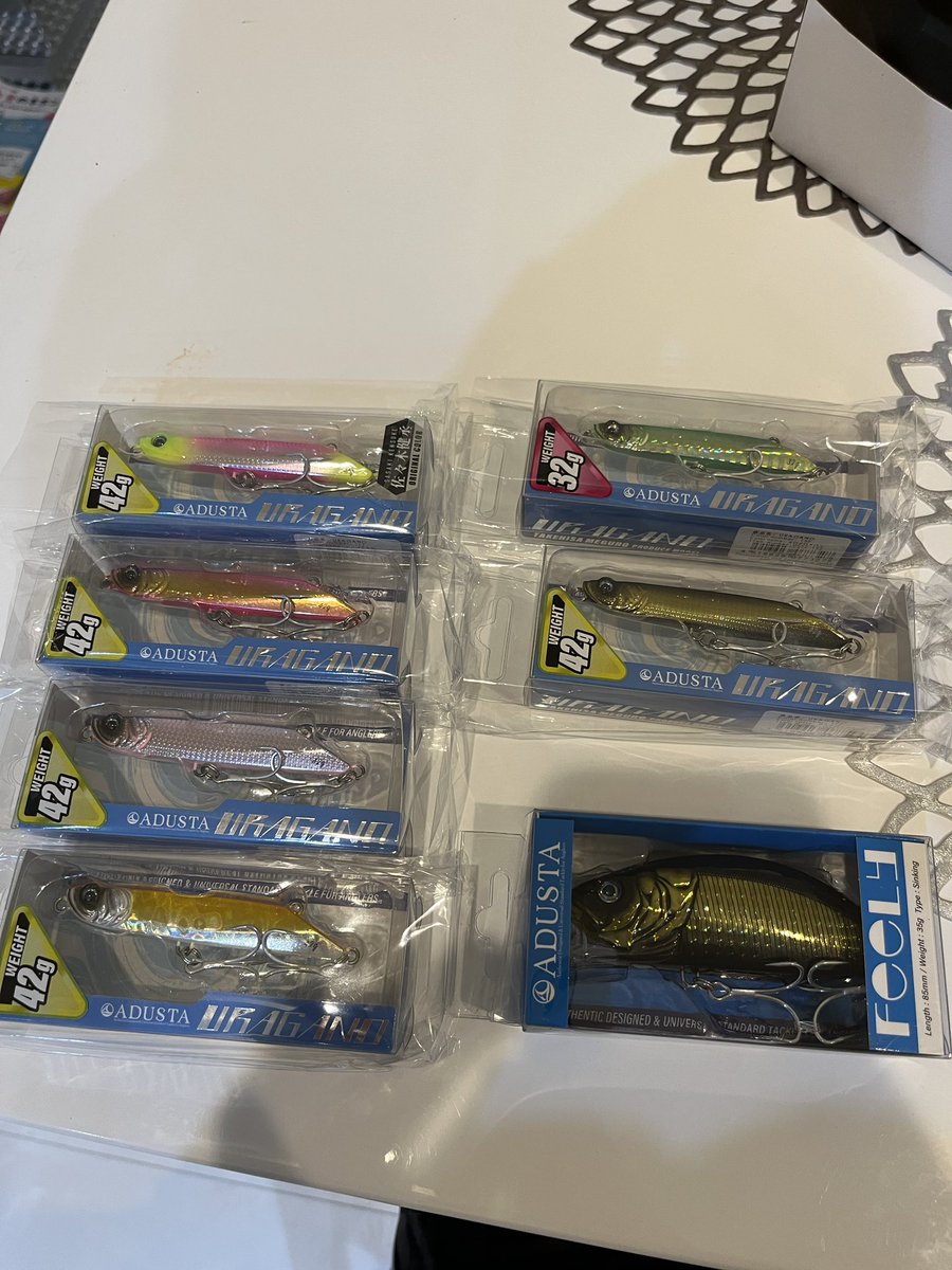 kby_surfangler's tweet photo. 帰宅したら届いてました🤩
早く実践投入してみたい😎🎣
#URAGANO
#FEELY https://t.co/yKBio2ihov