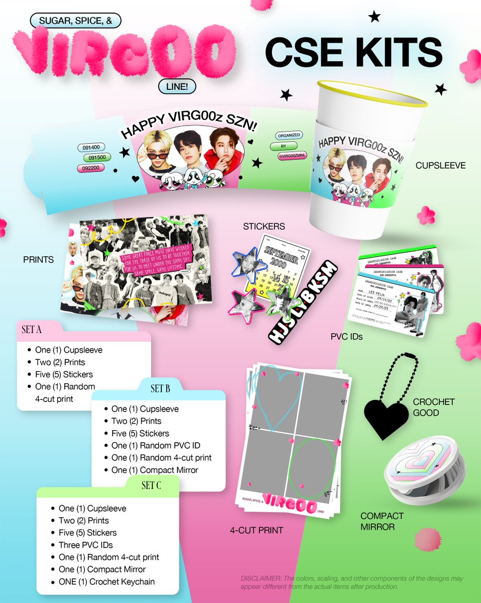 virg00zmnl's tweet image. today is the DAY ⭐️⭐️⭐️

𝙎𝙪𝙜𝙖𝙧, 𝙎𝙥𝙞𝙘𝙚, &amp;amp; 𝙑𝙞𝙧𝙜00 𝙇𝙞𝙣𝙚’𝙨 pre-registration is now open for STAYs to spice up their day on the 23rd of September! 

📬 23.08.02 — 23.08.20 (or until slots last!)
✳️ Pre-register here: rb.gy/cbrd9