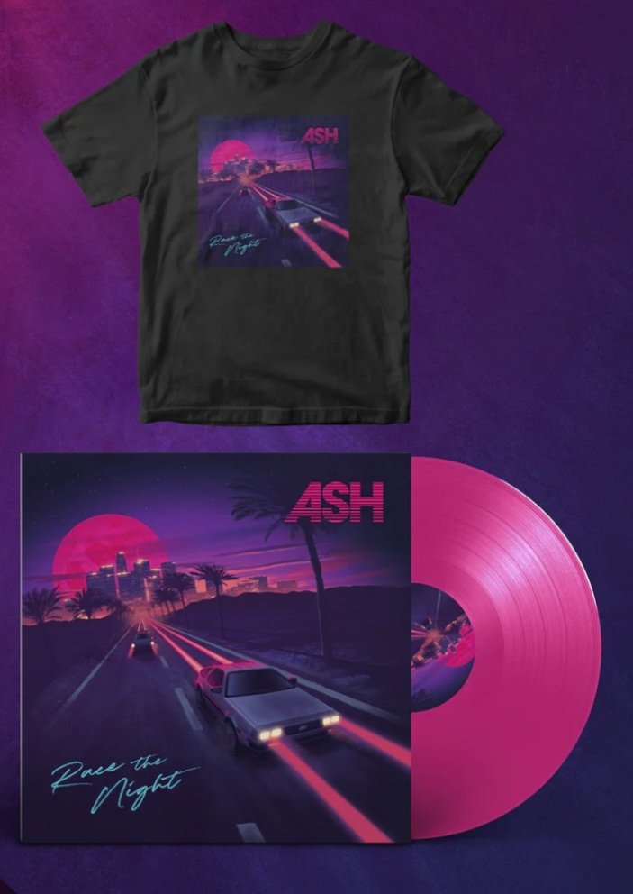 Looking 4ward 2 the new @ashofficial album #RaceTheNight being delivered.